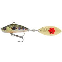 Savage gear 3d sticklebait tailspin sinking brown trout smolt - 7,5 cm 13 g