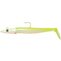 Savage gear gumová nástraha sandeel v2 lemon back 2+1 - 21,5 cm 140 g