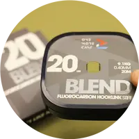 One more cast fluorocarbon blend fluorocarbon hooklink stiff 20 m - 20 lb