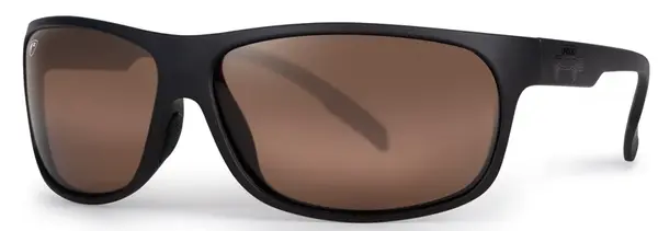 Fox rage polarizačné okuliare matt black wrap brown lens