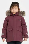 Dětská bunda Didriksons BJÄRVEN KIDS PARKA 4 vínová barva, 505991