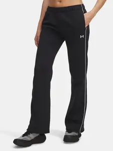 Under Armour UA Rival Flc Piped Pant-BLK Women's Sports Trousers - Ladies