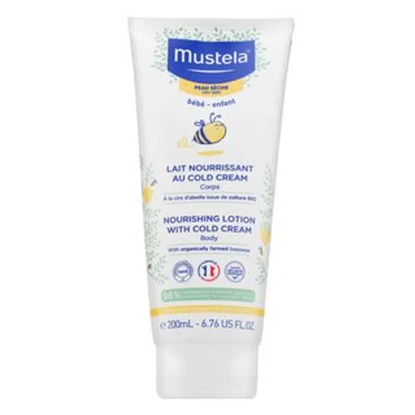 Mustela Bébé Nourishing Body Lotion with Cold Cream ukľudňujúca emulzia pre deti 200 ml