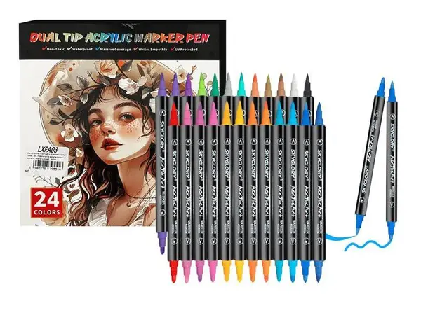 Fixy akrylové LXFA03 24ks