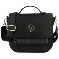 Dámská crossbody kabelka černá - Laura Biaggi Daneliya