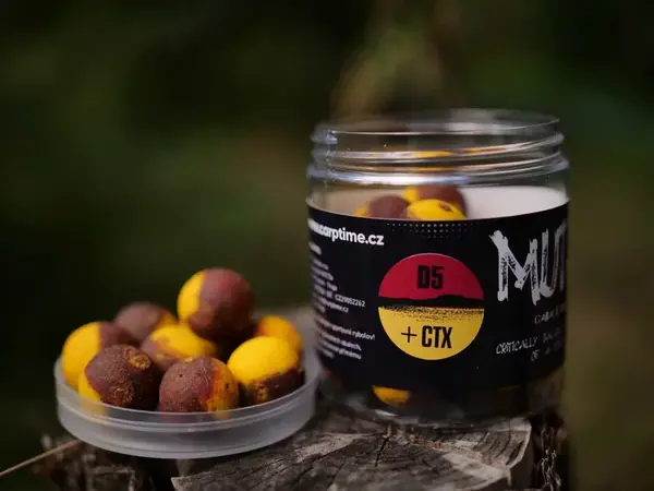 G.b.u. vyvážené boilies mutant d5 ctx 130 g - 20 mm