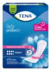 Tena Lady Protect+ Maxi inkontinenční vložky 12 ks
