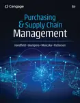 Purchasing and Supply Chain Management - James Patterson, Robert  Handfield, Robert  Monczka, Larry  Giunipero