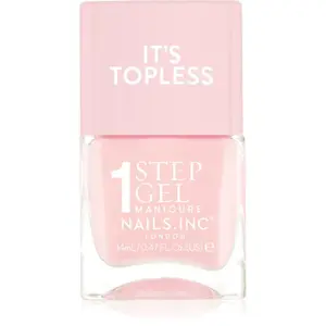 Nails Inc. It’s Topless gélový lak na nechty pre dlhotrvajúci efekt odtieň Dakota 14 ml