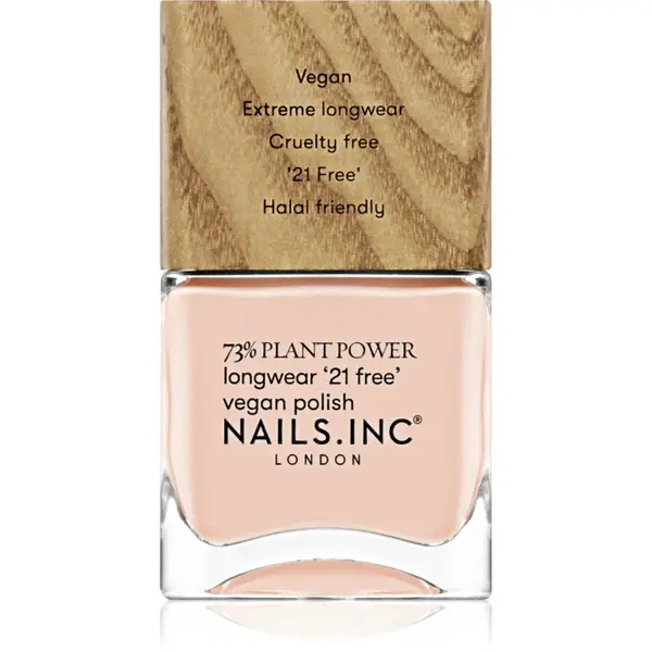 Nails Inc. Plant Power dlhotrvajúci lak na nechty odtieň In My O-Zone 14 ml