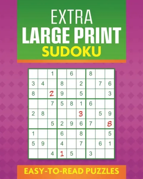 Extra Large Print Sudoku - Eric Saunders