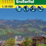 191 Gasteinertal, Wagrain, Raurisertal, Grossarltal 1:50 000