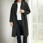 89028 Dewberry Waterproof Windproof Mens Raincoat-BLACK