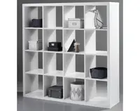 Regál Stylus 4x4, biely%