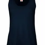 Dámske tričko Valueweight Vest Fruit of the Loom námornícka modrá
