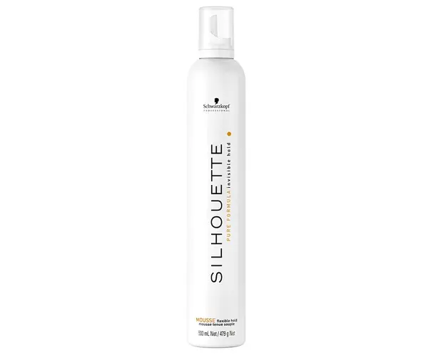 Pena na flexibilnú fixáciu vlasov Schwarzkopf Professional Silhouette Invisible Hold Mousse - 500 ml (2804904) + darček zadarmo