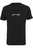Pray EMB Tee Black