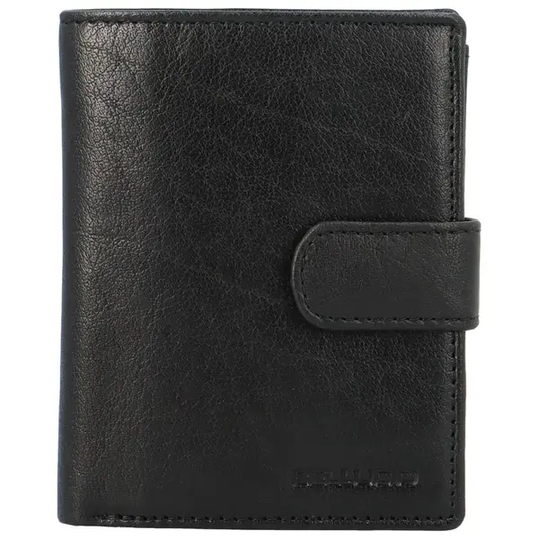 Pánska kožená peňaženka čierna - Bellugio Briano