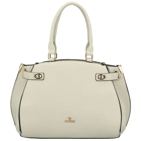 Dámska kabelka do ruky krémová - Coveri Manga