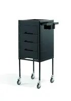 Kadernícky vozík Sibel Secret - čierny (000738102) + darček zadarmo