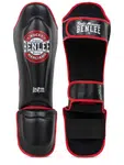 Lonsdale Artificial leather shin guards (1 pair)