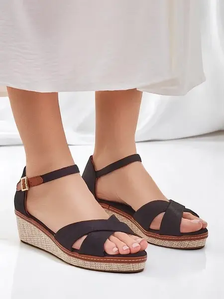 Resti Women's wedge sandals without toe Terrific