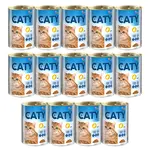 Akinu CATY Drůbeží kousky v omáčce konzerva pro kočky 14 x 415 g