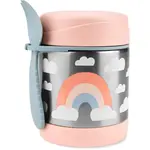 SKIP HOP Spark Style Termoska na jídlo se lžičkou/vidličkou Duha 325 ml, 3r+
