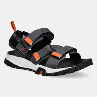 Sandály Timberland Garrison Trail Backstrap pánské, šedá barva, TB0A6DXTEZS1