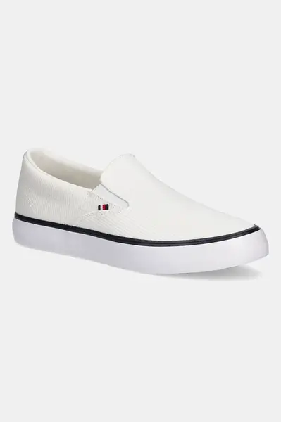 Tenisky Tommy Hilfiger TH HI VULC CORE LOW II SLIPON