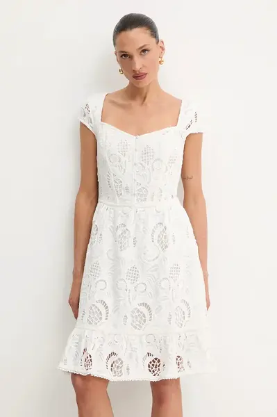 Bavlněné šaty Guess DOMITILLA