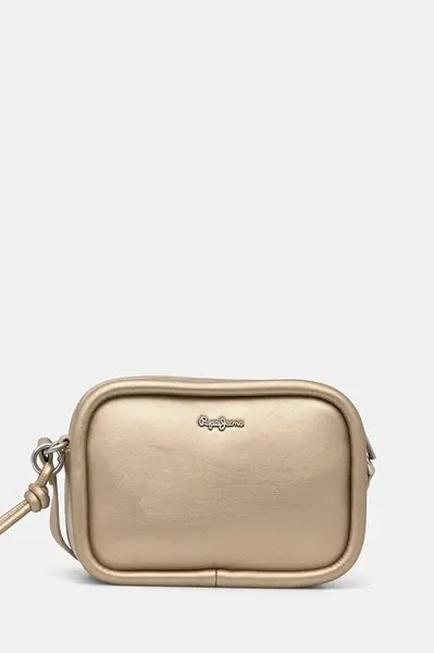 Kabelka Pepe Jeans BRIANAE METAL zlatá barva, PL031646