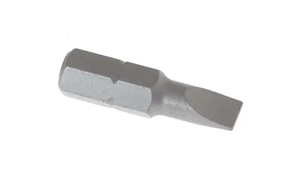 Bit plochý, rozměr 0,4 x 4 mm, úchyt 1/4", délka 25 mm - JONNESWAY D125F4504A Velikost: 1x5.5 mm