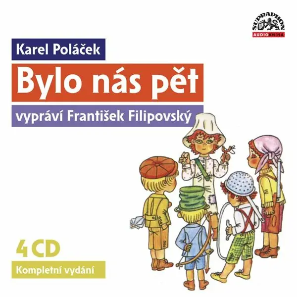 Bylo nás pět - Karel Poláček - audiokniha