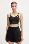 Top adidas Originals 3-Stripes černá barva, JP2292