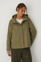 Parka Medicine dámská, zelená barva, přechodná, oversize