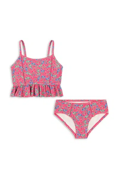 Plavky Konges Sløjd MONICA BIKINI GRS růžová barva, KS103221