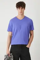 Bavlněné tričko Medicine pánské, fialová barva