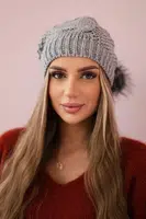 Kesi Sandra K210 fleecová čepice světle šedá