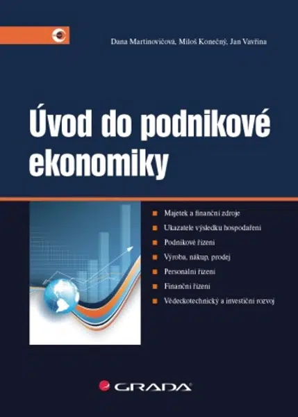 Úvod do podnikové ekonomiky - Dana Martinovičová, Konečný Miloš, Jan Vavřina - e-kniha