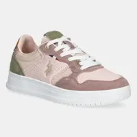 Sneakers boty U.S. Polo Assn. KOSMO růžová barva, KOSMO009W/5SM1