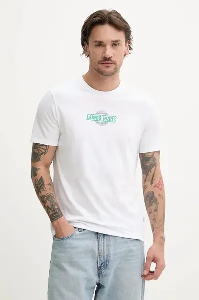 Bavlněné tričko Guess Jeans