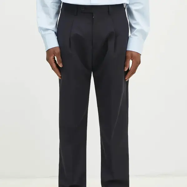 Kalhoty s příměsí vlny Paul Smith