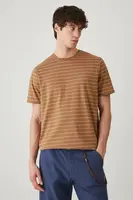 Bavlněné tričko Medicine pánské, hnědá barva