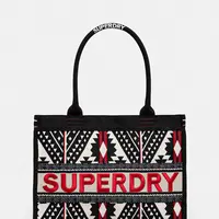 Kabelka Superdry černá barva, W9110411A-61A