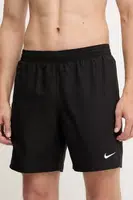Plavkové šortky Nike černá barva, NESSF559