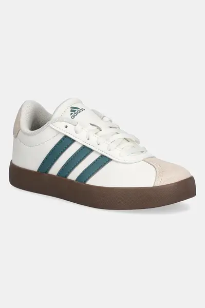 Dětské tenisky adidas VL COURT 3.0 béžová barva, JR2219