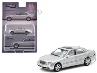Mercedes-Benz S-Class Brilliant Silver Metallic "Global64" Series 1/64 Diecast Model by Tarmac Works