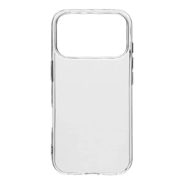 Zadní kryt OBAL:ME TPU pro Apple iPhone 17 Pro, transparentní