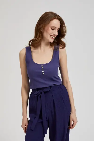 Marisse Women's Blouse L-Ts-4389 D.Violet